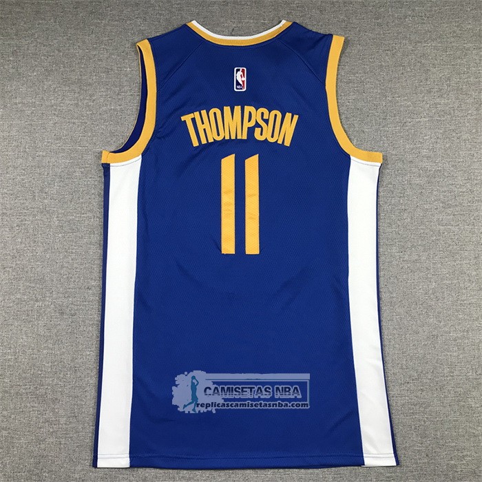 Camiseta Golden State Warriors Klay Thompson NO 11 Icon 2022-23 Azul
